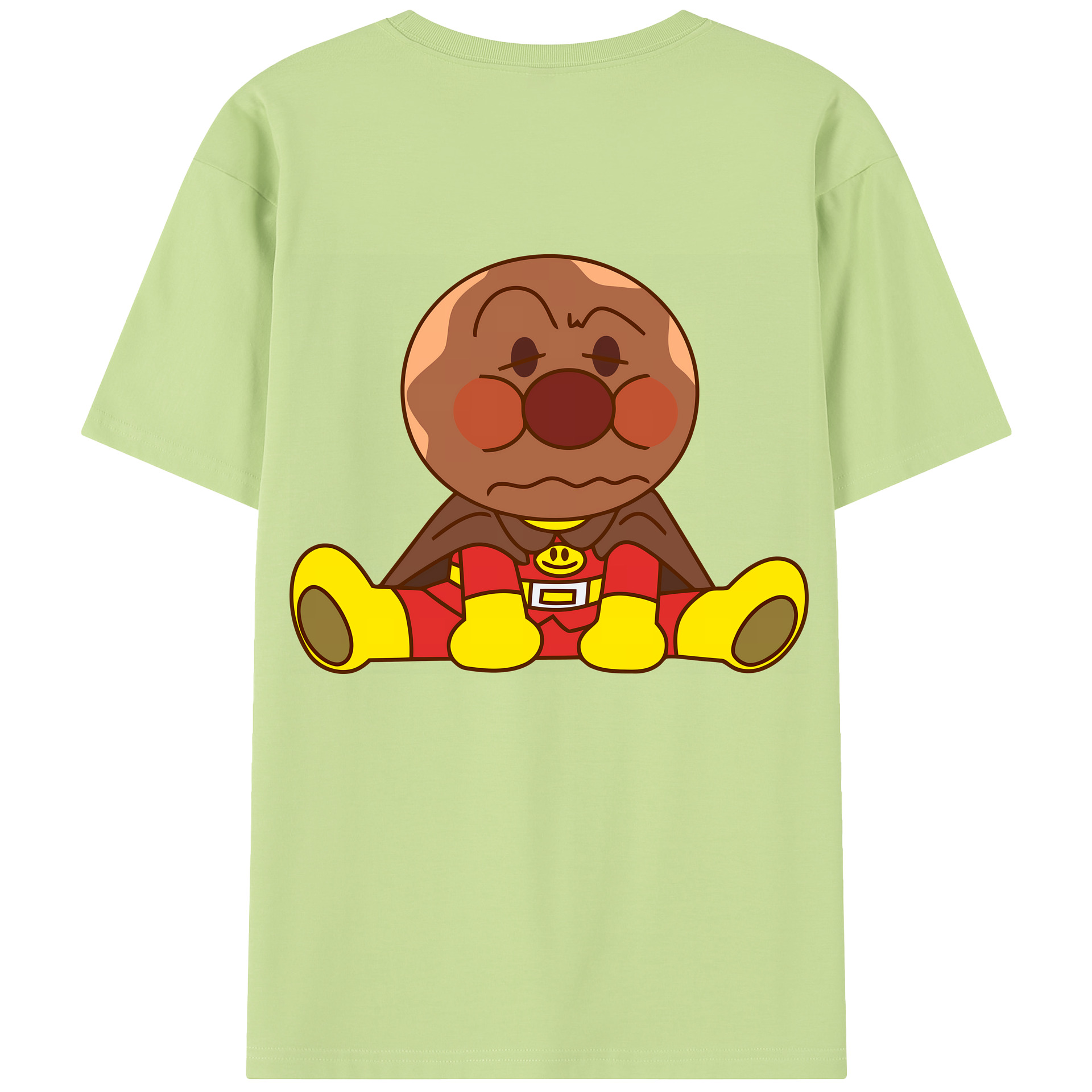 （画像用） アンパンマン Anpanman 綿100％半袖Tシャツ（背面プリント）